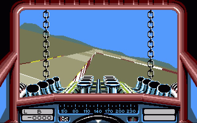 Stunt Car Racer on the Atari ST and Amiga (1989)