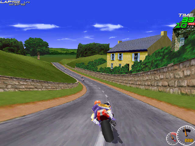 Moto Racer 1 was released for Windows and Playstation