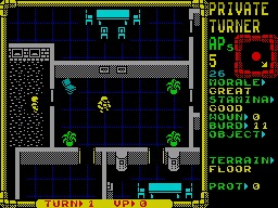 Laser Squad was originally released for the ZX Spectrum 