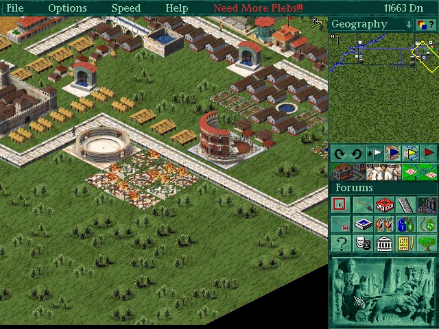 Caesar II, published in 1995, sold 2.5Mln copies worldwide