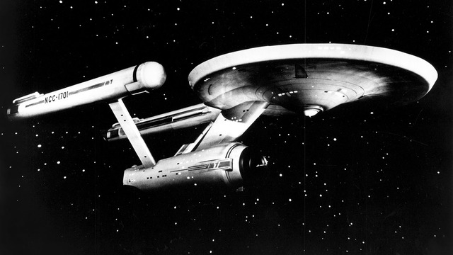 The legendary Starship Enterprise NCC-1701