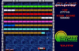 Arkanoid Amiga screenshot