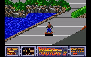 Back to the Future Part II Amiga screenshot