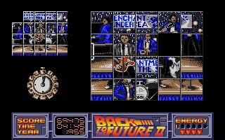 Back to the Future Part II Amiga screenshot