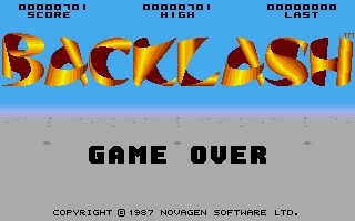 Backlash Amiga screenshot