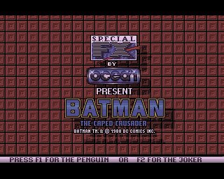 Batman: The Caped Crusader - Amiga