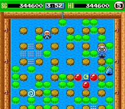 Bomberman '93 PC Engine screenshot