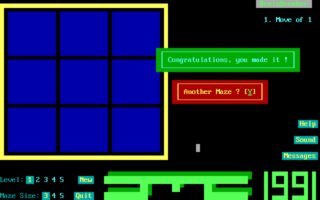 BrainBreaker DOS screenshot