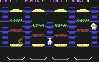 BurgerTime - Commodore 64