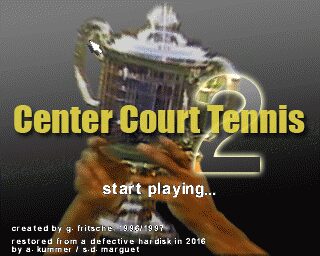 Center Court 2 Amiga screenshot