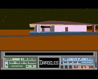 Damocles: Mercenary II Amiga screenshot