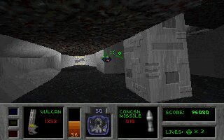 Descent DOS screenshot