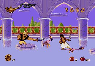 Disney's Aladdin Genesis screenshot