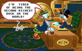 Duck Tales: The Quest for Gold Amiga screenshot