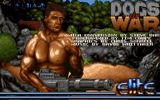 Dogs of War Amiga screenshot