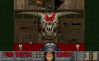 Doom II DOS screenshot