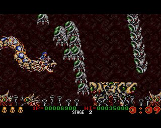 Dragon Breed Amiga screenshot