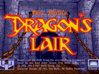 Dragon's Lair Amiga screenshot
