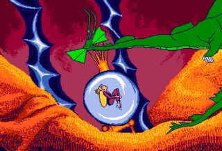 Dragon's Lair Amiga screenshot
