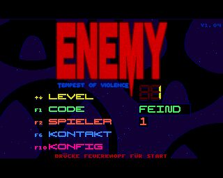 Enemy: Tempest of Violence Amiga screenshot
