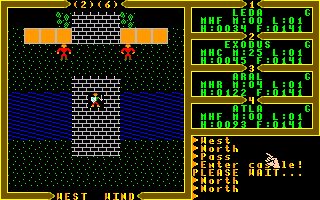 Ultima III: Exodus Amiga screenshot