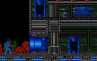 Exolon Amiga screenshot