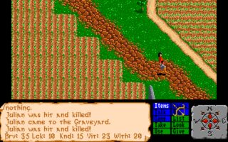 The Faery Tale Adventure Amiga screenshot