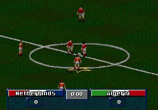 FIFA Soccer 96 Genesis screenshot