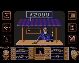 Flimbo's Quest Amiga screenshot
