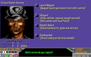 Frontier: Elite II Amiga screenshot