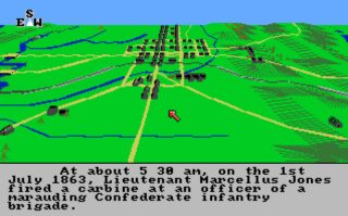 Gettysburg Amiga screenshot