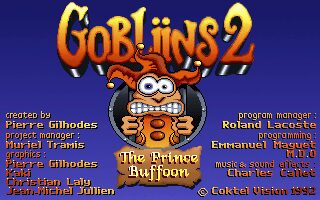 Gobliins 2: The Prince Buffoon - DOS