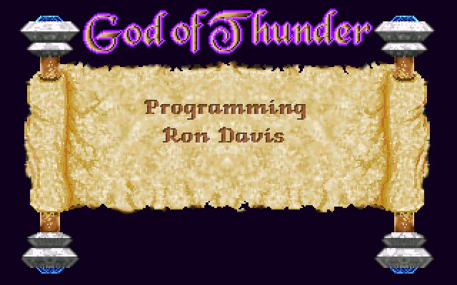 God of Thunder - DOS