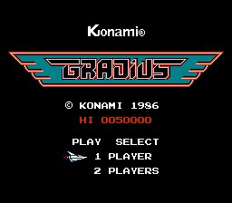Gradius - NES
