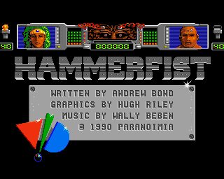 Hammerfist Amiga screenshot