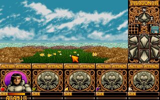 Ishar: Legend of the Fortress DOS screenshot