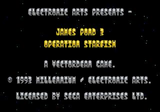 James Pond 3: Operation Starfish Genesis screenshot
