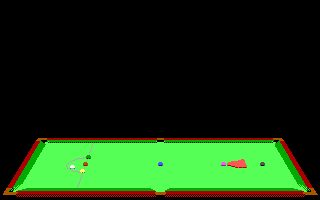 Jimmy White's Whirlwind Snooker DOS screenshot