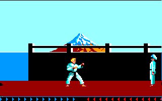 Karateka Amstrad CPC screenshot