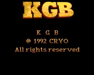KGB Amiga screenshot