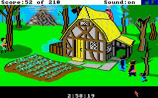 King's Quest III: To Heir is Human Amiga screenshot
