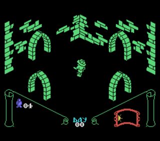 Knight Lore MSX screenshot