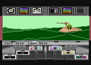 Koronis Rift Atari 8-bit screenshot