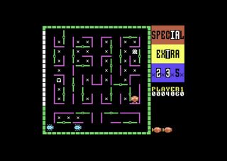 Lady Bug Commodore 64 screenshot