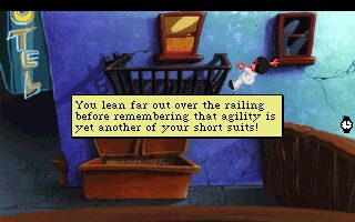 Leisure Suit Larry Enhanced DOS screenshot