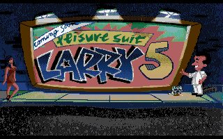 Leisure Suit Larry 5 Amiga screenshot
