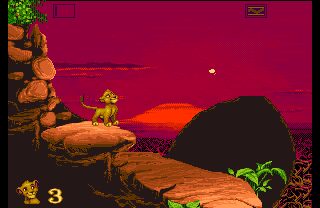 The Lion King Amiga screenshot