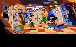 Day of the Tentacle DOS screenshot