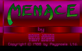 Menace Amiga screenshot