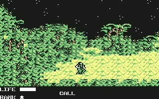 Metal Gear Commodore 64 screenshot